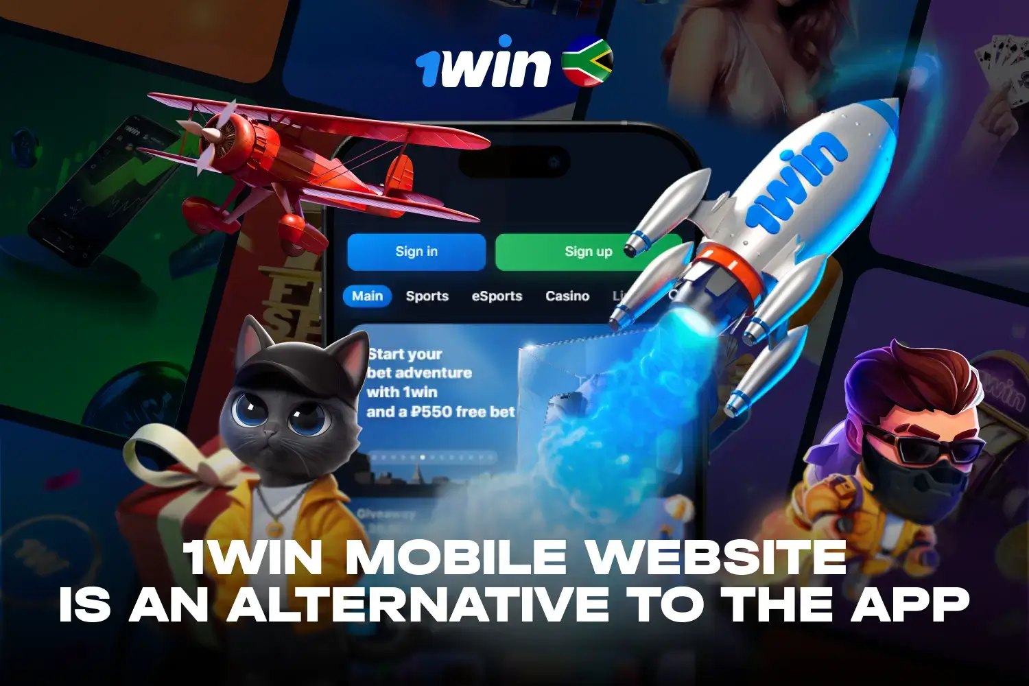 1win website